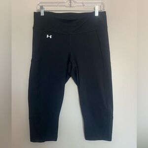 Under Armour‎ Black Athletic Capris women size s
